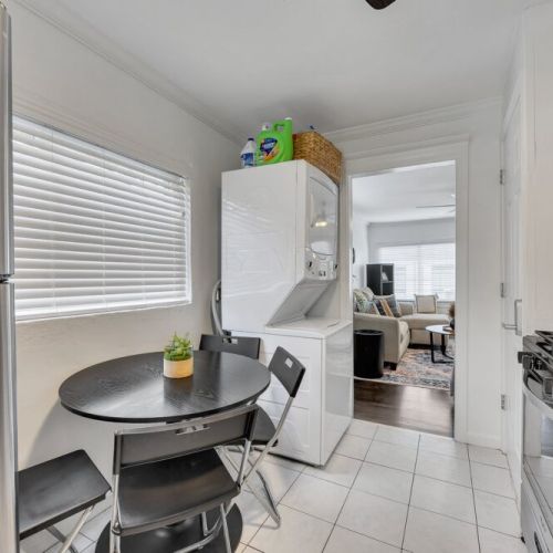 Kitchen - Washer and Dryer
