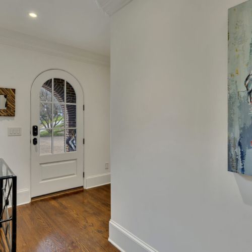 Primary entrance door