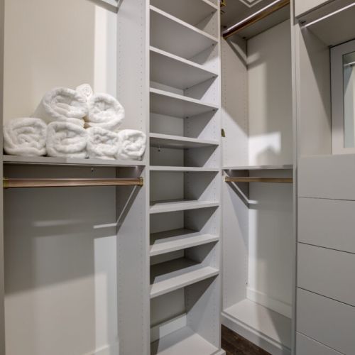 Master Closet - Custom Cabinets