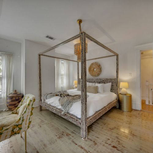 Unit 1 - Serene white bedroom