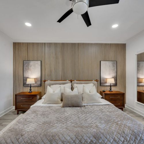 Bedroom - Sound proof panelling