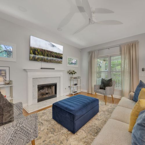 Living Room - Fire Place