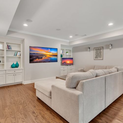 Secondary Living Room - Base Level