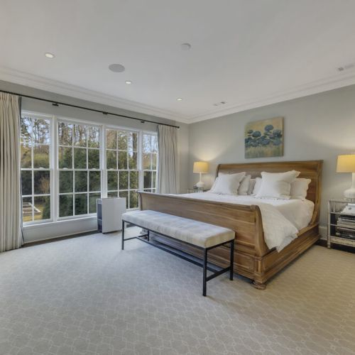 Bedroom 1 - Floor to ceiling windows