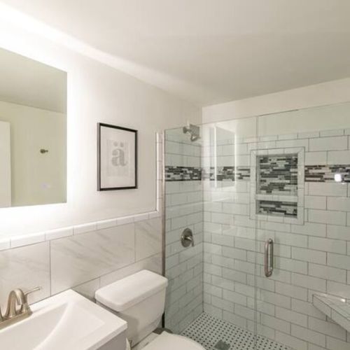 Frameless Shower