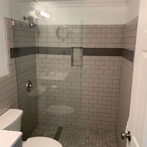 Walk-in shower