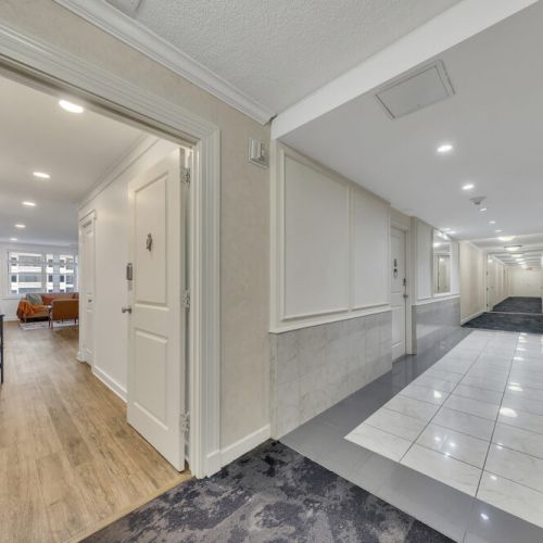 Unit Entry - close to elevator