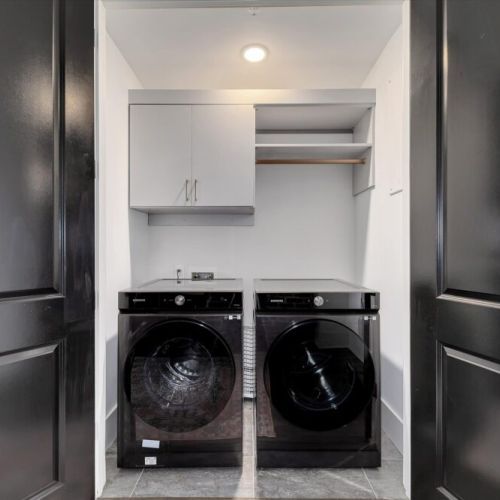 High Capacity 6.1 cu.ft. Washer and Steam Dryer