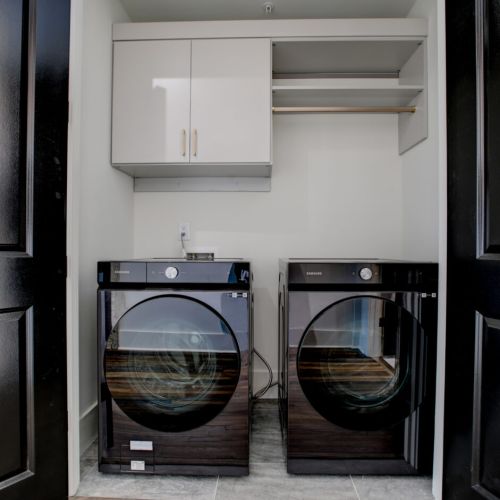 High Capacity 6.1 cu.ft. Washer and Steam Dryer