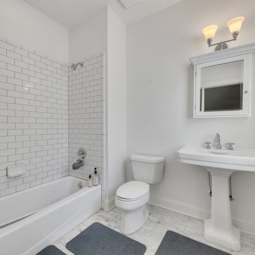 Upstairs Bedroom 3 ensuite bathroom