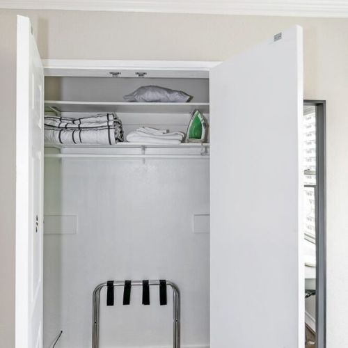 Plenty of storage space
