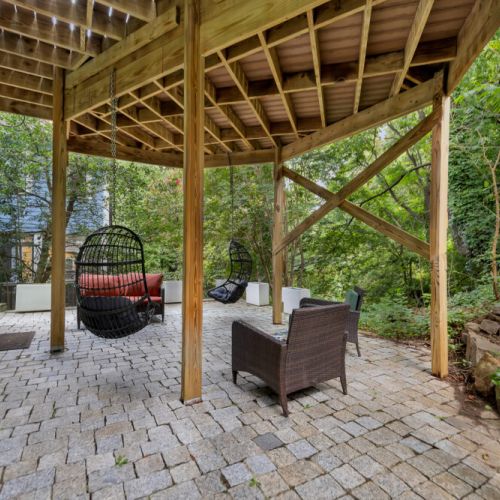 those comfy swing chairs.