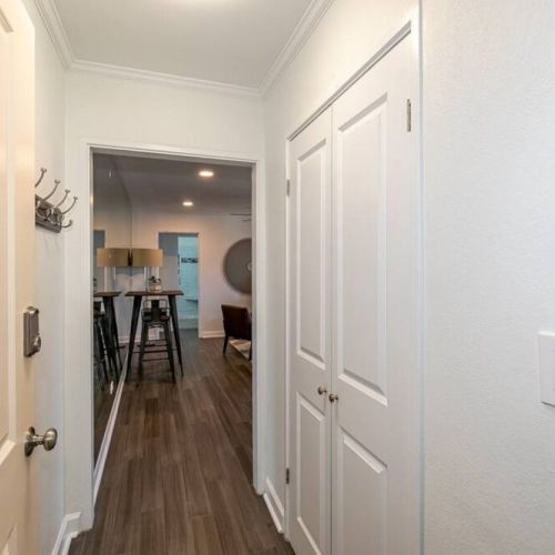 Motion activated entry light