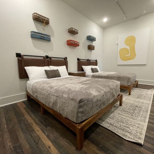 Bonus Room - 2 Queen Beds
Note: This room is a separate semi private space but does not have closable door.