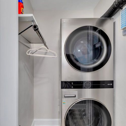 Rare in Unit Washer and Dryer