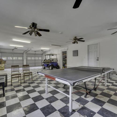 Ample space to play or gather