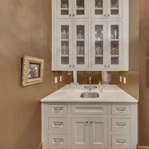 Wet bar off of Kitchen