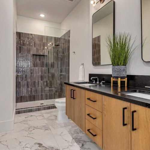 Master Bath - Custom Lighting