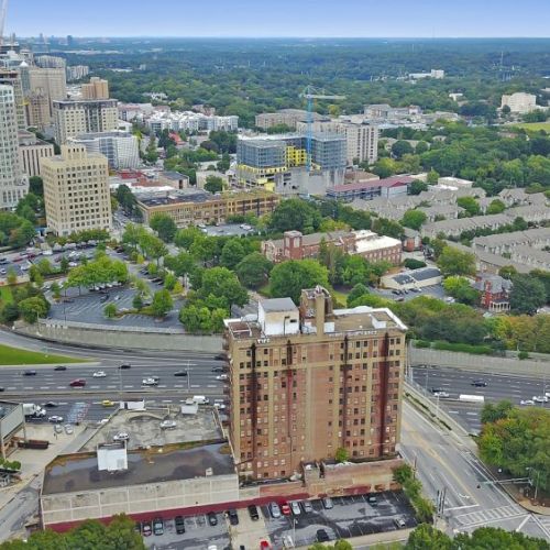 Atlanta views with Peachtree Towers