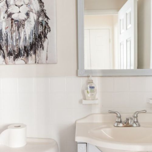 Sparkling bathroom