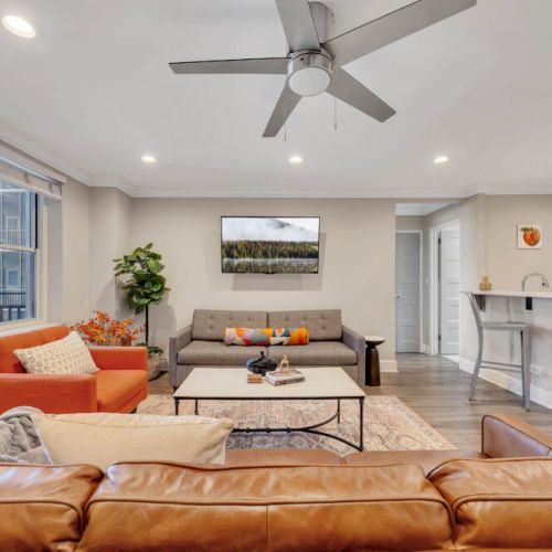 Living Room - 55 inch smart TV