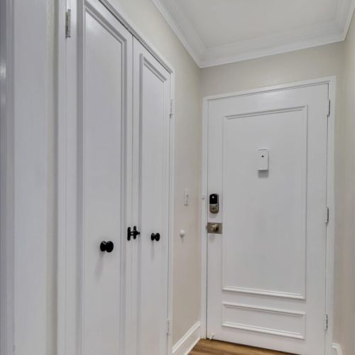 Unit Exit and Washer Closet