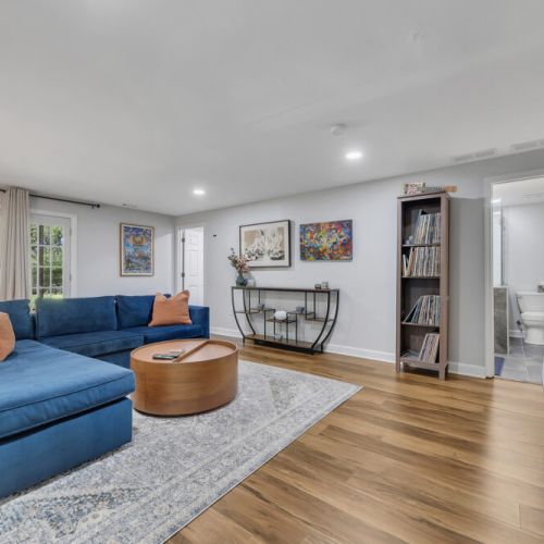 Lower Level - Open Floor Plan