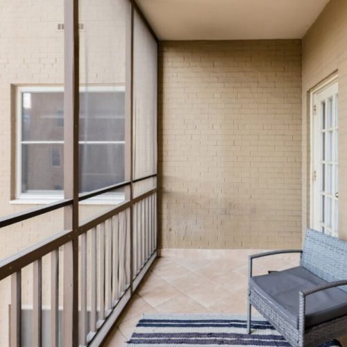 Balcony area